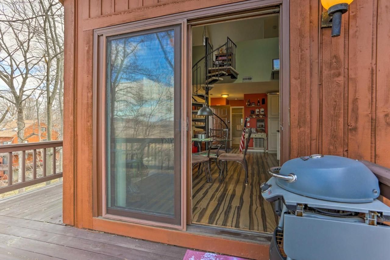 Mountain Creek Condo With Grill Walk To Lifts! Върнън Екстериор снимка